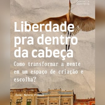 Publicação no Instagram com uma garça em voo e o texto Liberdade pra dentro da cabeça